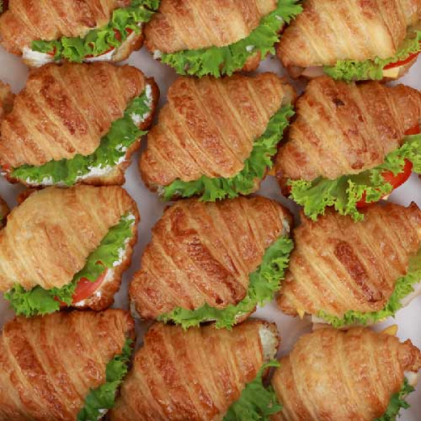 Croissant Sandwiches (1-BOX 12pcs)
